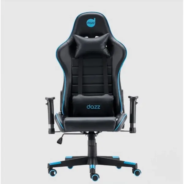 CADEIRA GAMER DAZZ PRIME PRETO AZUL